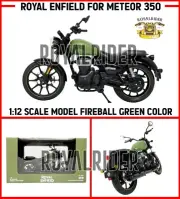 Fits Royal Enfield "1:12 SCALE MODEL" METEOR FIREBALL GREEN