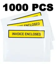 1000pcs Invoice Enclosed Envelopes Packing Doculopes 1000 1000x 115mm x 150mm