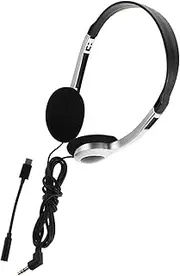 Stylish Retro Ear Headphones for Students Comfortable Durable Wired Headset with Multidevice Compatibility for School Travel for Phones Tablets and Computers