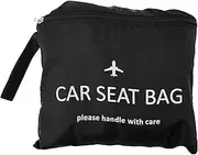 DJAPWPX Car Seat Travel Bag, Waterproof Oxford Cloth Gate Check Bag with Padded Backpack Strap, Universal Carseat Travel Backpack for Airplane Traveling