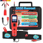 Powerscan PS100 Automotive Circuit Tester, Power Circuit Probe Tool, 12-24V Elec