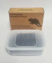 Clear Jungle Bob Reptile Egg Suspended Incubation Birth Box & Lid 10883
