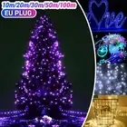 100-1000LEDs Fairy Christmas String Strip Lights Party Outdoor Indoor Decoration