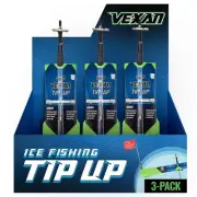 Ice Fishing Tip Up - High Visibility Green Tip Ups Ice Fishing w/Reflective S...