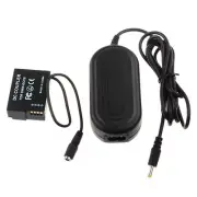 DMW-AC8 AC Power Adapter & DCC8 for Panasonic Lumix DMC GH2 GX8 G7 G6 G5 FZ1000