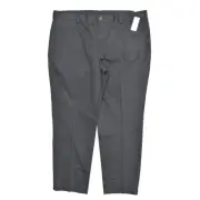 Brooks Brothers Men's Black Clark Chino Dress Pants 42x30 NWT Cotton Zip Solid