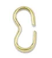 Quick Link, 42 LARGE 4x9mm Gold Plated to Connect Links for Chain & More *