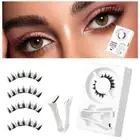 No Glue Needed Magnetic Eyelashes with Applicator DIY Lash Extensions