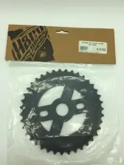 Haro Bikes Chainring Sprocket H-Crest 39T Black Alloy 1990's Mid School New