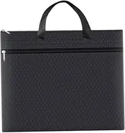 Document Holder, A3 Document Bag, Waterproof Oxford Cloth with PU Liner Organizer Briefcase File Tote Bag for Carrying Paper Files, Holder