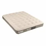 Camping Air Mattress Queen Size Tent Bed Built In Pump Quick Easy Guest Inflate