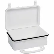 First Aid Box Polypropylene W/ Gasket - 7-11/16" x 2-3/8" x 4-9/16" - Pkg Qty 50