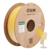 eSun PLA-UV Color Change Filament Yellow,1KG Roll, 1.75mm Compatible with Most of FDM 3D Printers, Such as Creality, Bambu Lab, AnkerMaker, Raise3D, Flsun, etc,. [PLA-UV CC175UV-Y1P1]