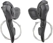 TRUSTTWO Fit for Road Bike Shifters 3x7 3x8 3x9 3x10 3X11Speed Brake Lever Bicycle 2x7 2x8 2x9 2x10 Speed Derailleur The New (Color : 2x10 Speed SL)