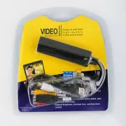 USB2.0 VHS to DVD Converter Convert Video to Digital Format Capture Card Adapter