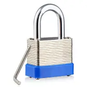 Password Padlock 4 Digit Laminated Steel Body Motorcycle Bike Chain Security Lock Waterproof Outdoor