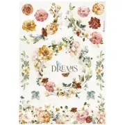 Stamperia A4 RICE PAPER - GARDEN OF PROMISES - DREAMS, Decoupage