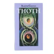 Thoth Tarot Cards 78 Cards Deck Mysterious Divination Oracle Playing Card Board