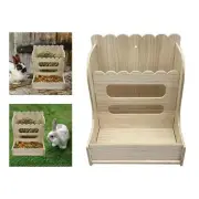 Rabbit Hay Feeder Rack Small Animals Grass Holder for Hamsters Small Animals