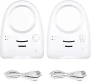 Yasao Portable 2.4GHz Wireless Digital Audio Monitor with Crystal Clear Cry Detector for Babies
