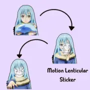 Rimuru Tempest 3D Motion Sticker – Reincarnated as a Slime Anime Decal