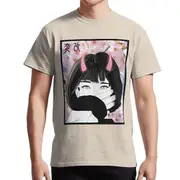 Sakura Girl Closer Eyes Open T-shirt