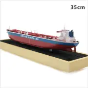 1:1000 Simulation Tanker Freighter Display Model Tanker Model ABS&Resin 35cm Box