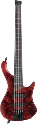 Ibanez EHB1505SWL Headless Bass Guitar 5-String Stained Wine Red Low Gloss w/ Gi