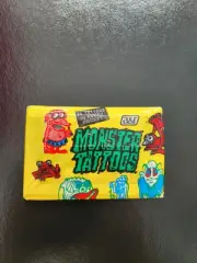 Scanlens Allens & Regina MONSTER TATTOOS Cellophane Packet Unopened.