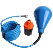 Heavy Duty Float Switch for Sewage, Suspended Solids and Viscous Liquids (Line Length 10 Meters) blue