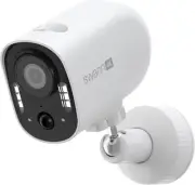 Swann Xtreem 4K Wireless Security Camera, Indoor, Night Vision, 2-Way Talk
