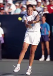 Jennifer Capriati USA at the Lipton International Players Champion- Old Photo 2