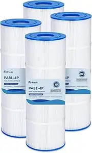Fil-fresh C3030 Pool Filters Cartridge Compatible with Hayward SwimClear C3030, C3025, C3020, Replaces Hayward C580E, CX580XRE, Pleatco PA81-PAK4, 4×81 sq. ft, 4-Pack