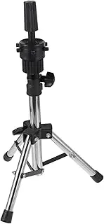 PLAFOPE Mannequin Head Stand for Hairdressing Training Tripod Holder with Non Slip Base Inverted Folding Design for Cosmetology Practice Salon Use