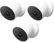 Google Nest Cam (Outdoor or Indoor, Battery) 3-Pack