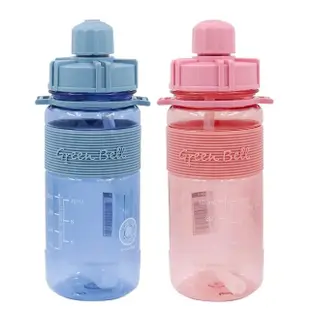 彈跳吸管太空壺-附背帶-600ml-4入組(水壺)