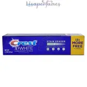 Crest 3D White Stain Eraser Toothpaste Mint Splash 2.3oz / 65g NIB