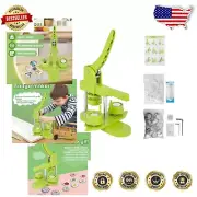 Versatile 1-Inch Button Press Machine & Craft Supplies – Unleash Creativity