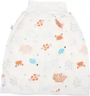 OFFIGAM Training Pants Diaper Pants Potty Training Undies High Waist Design Soft Breathable for Newborns White