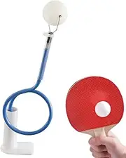 Table Tennis Ball Trainer | Fixed Rapid Rebound Table Tennis Training Device,Portable Table Tennis Robot, Table Tennis Training Equipment for Home, Travel Or Club