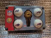 NFL Buffalo 4 golf ball Divot tool set Sealed new