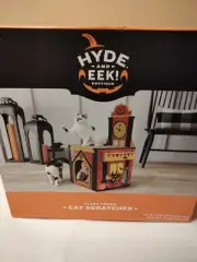 NEW Hyde And Eek! Boutique Clock Tower Cat Scratcher Halloween Look!