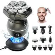 Head Shavers for Bald Men, 7D Magnetic Bald Head shavers Waterproof Mens Head...