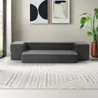 Folding Sofa Bed Foam Mattress Lounger Chair Ottoman Washable Removable Cover
