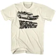 Back to The Future Inkblot DMC Men's T Shirt