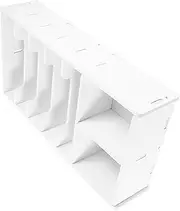jojofuny Portable Desktop Cash Drawer Tray 7 Sections Coin Box for Financial Organizing
