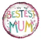 Simon Elvin My Bestest Mum Foil Balloon (SG37561)