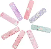 COOLHIYA 40pcs Silver Pads Self Adhesive Bandage Wrap Set Outdoor First Aid Adhesive Bandages