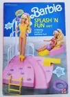 NEW SEALED Barbie doll Playset Splash N Fun Raft 1991 Bathtime Shower Pool Party