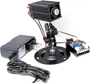 12V 532nm Green High Power Laser Module 100mw TTL 0-30KHZ+Adapter Level 2